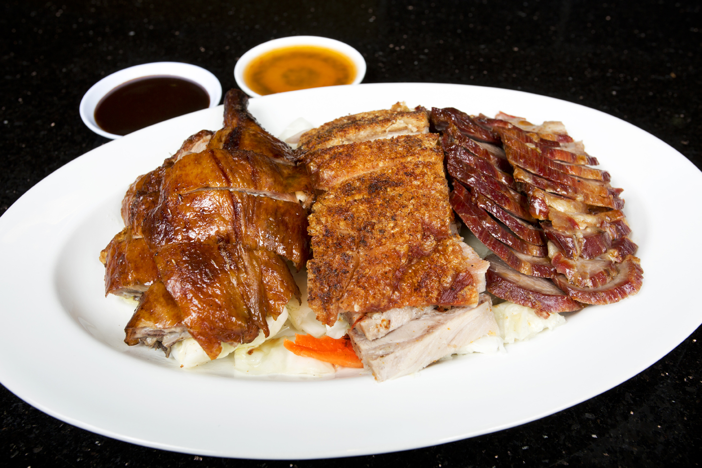 Barbecue dishes at Kim Tar Restaurant